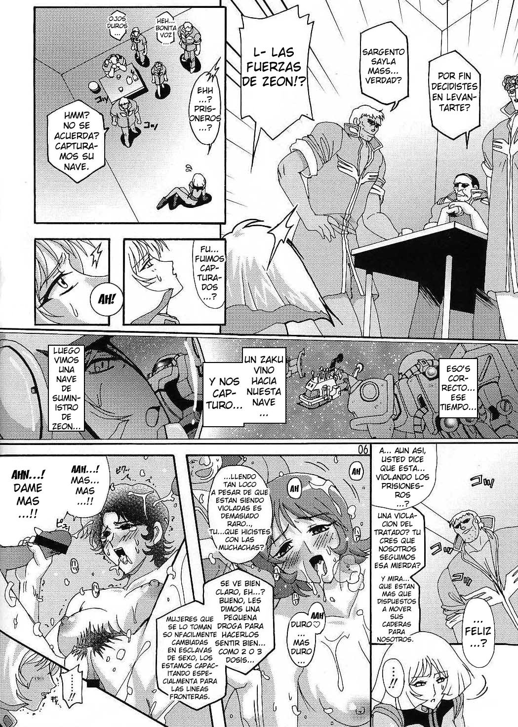 (C64) [Studio Mizuyokan (Higashitotsuka Raisuta)] 180MSp (Mobile Suit Gundam) [Spanish] (C64) [スタジオみずよーかん (東戸塚らいすた)] 180Msp (機動戦士ガンダム) [スペイン翻訳]