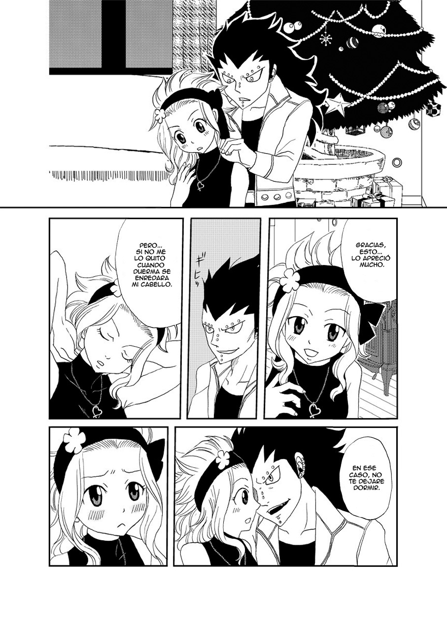 [Cashew] GajeeLevy Christmas Manga (Fairy Tail) [Spanish] [Otakurinos FanSub] [かしゅう] ガジレビ クリスマス漫画 (フェアリーテイル) [スペイン翻訳]