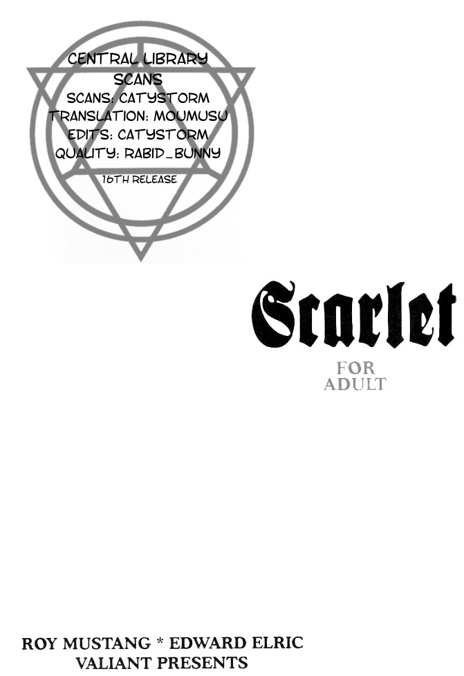 [VALIANT (Shijima Kiri)][Central Library] Scarlet (Fullmetal Alchemist) [ENG] 