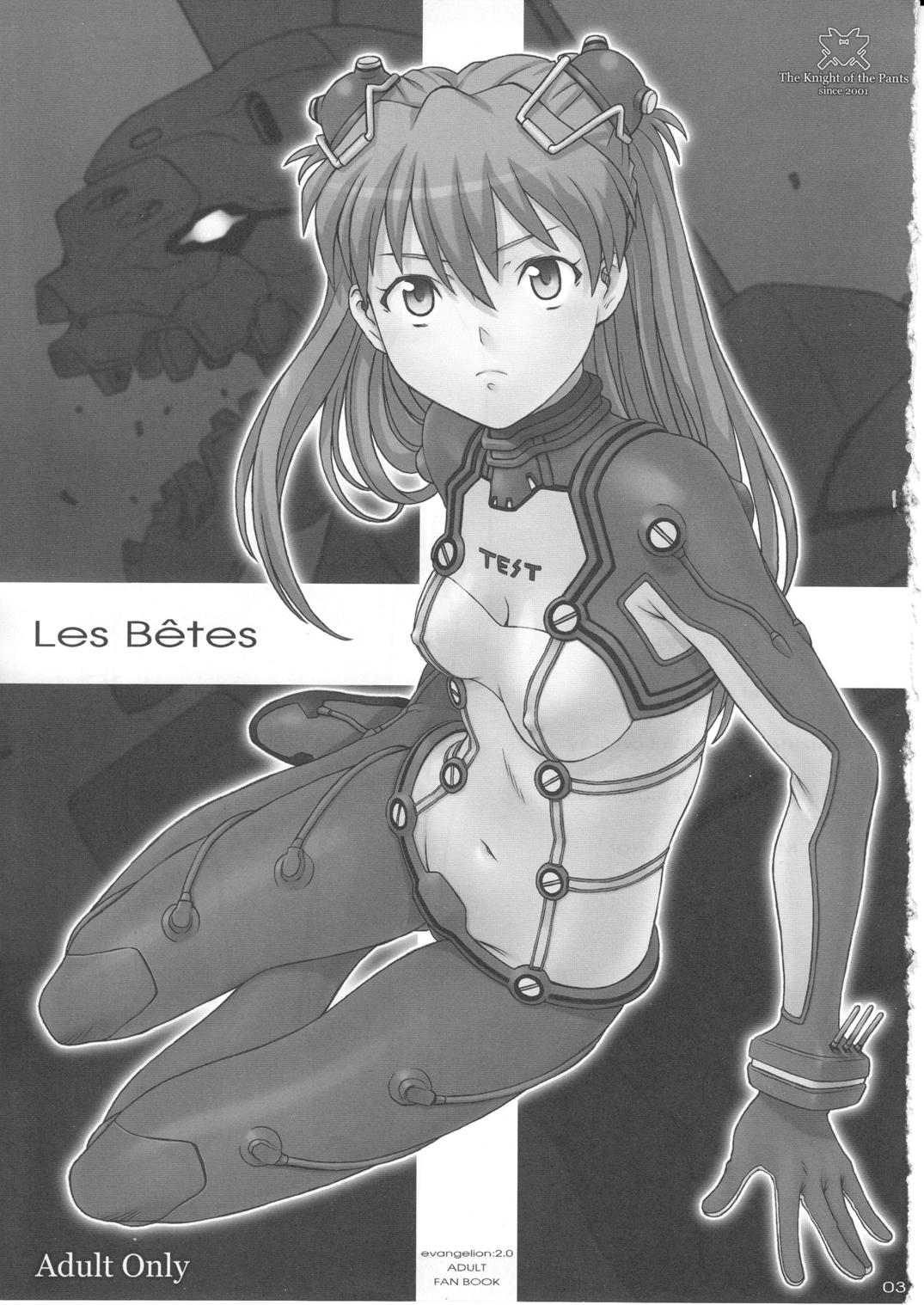 (C77) [Pantsu Kishidan (Tsuji Takeshi)] Les Betes (Neon Genesis Evangelion) (C77) [パンツ騎士団 (辻武司)] Les Betes (新世紀エヴァンゲリオン)