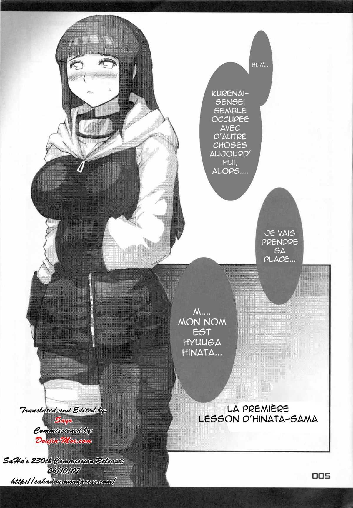 [Silver Bloom (Sasori Butter)] Hyuuga Hinata&#039;s Growth (Naruto) [French] 