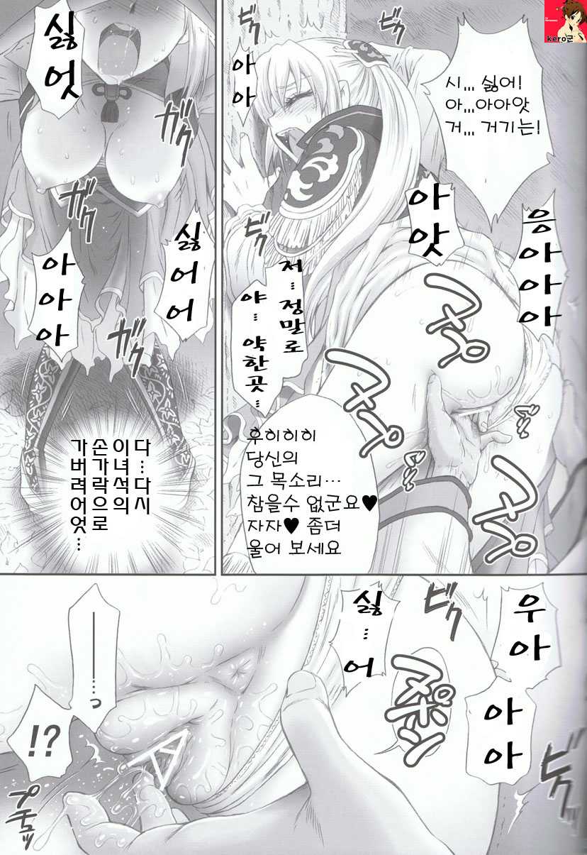 (C80) [U.R.C (Momoya Show-neko)] Ou Genki Muzan Zenpen (Dynasty Warriors) (korean) (kERO kun) (C80) [U.R.C] 王元姫無惨 前編 (三國無双) (korean) (kERO kun)