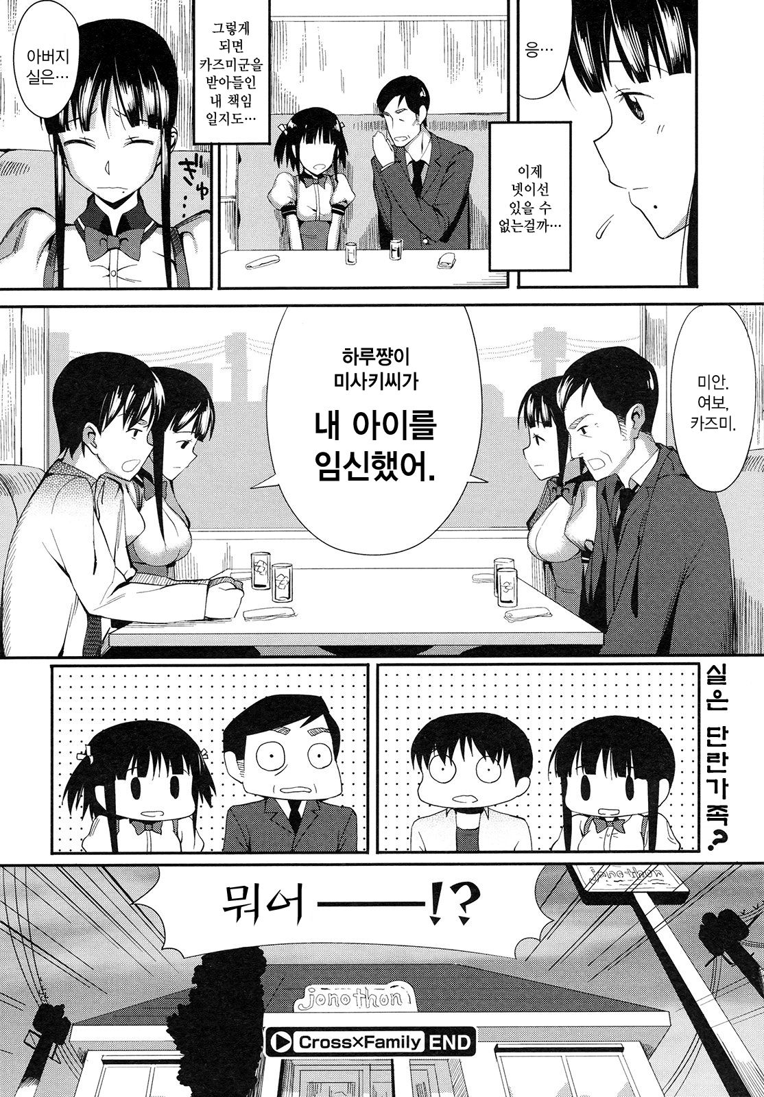 [Lunch] Cross x Family 1-2 [Korean] [らんち] Cross×Family 1-2 [韓国翻訳]