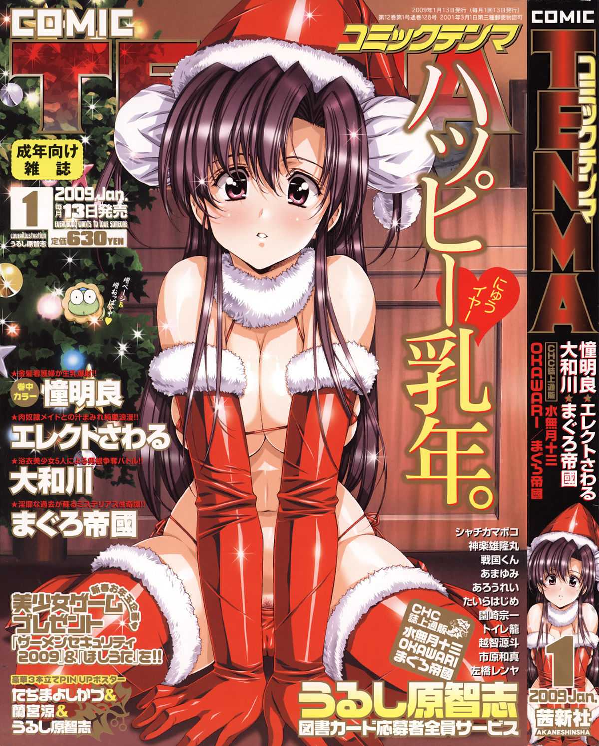 COMIC Tenma 2009-01 Vol. 128 COMIC天魔 コミックテンマ 2009年1月号 VOL.128