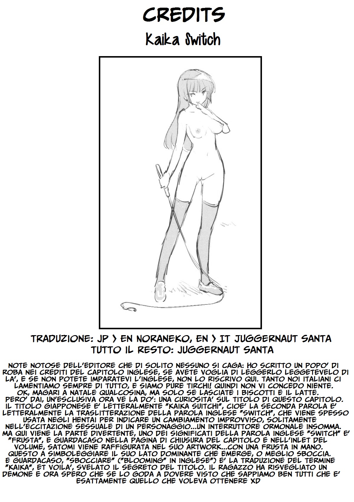 [Mozu] Kaika Switch (Babyface Glamour) [Italian] [Juggernaut Santa] [もず] 開花スイッチ (ベビーフェイス♡ぐらまぁ) [イタリア翻訳]