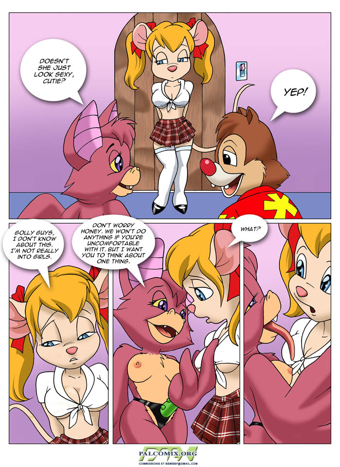[Palcomix] Bats and Chipmunks and Mousettes, Oh My! (Rescue Rangers) 