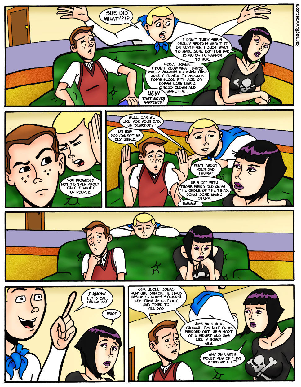 [Karmagik] Villainess Intentions (The Venture Bros) [Full Color] 